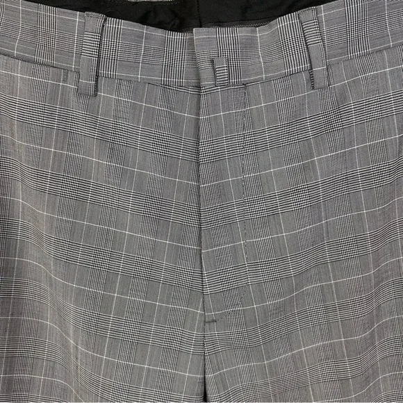 Men's Acne Studios Tailored Checked Wool Trousers Dress Pants 46 32 Waist